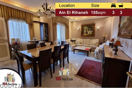 Ain El Rihaneh | Jeita | 155m2 | Mint Condition | View | Luxury |