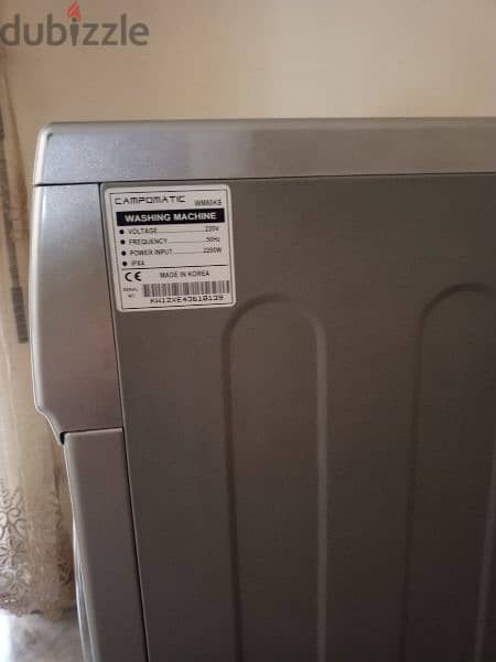 Campomatic washing machine 8 kgs غسالة 1