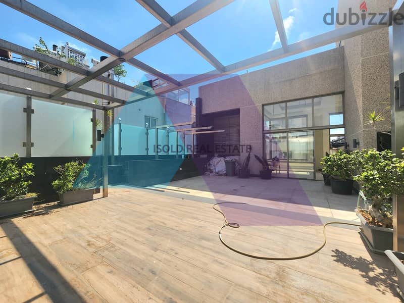 Brand new Lux 358 m2 duplex +310 m2 terraces for sale in Sin El Fil 1