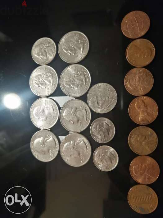 Usd Dollar coins 1
