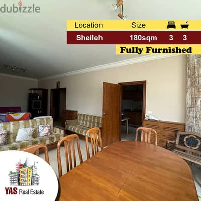 Sheileh 180m2 | Furnished | Prime Location | Excellent Condition | MY