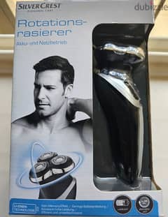 silver crest shaver 2 in 1 new 30$