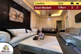 Zouk Mosbeh 135m2 | Mint Condition | Decorated | Catch | CH | 0