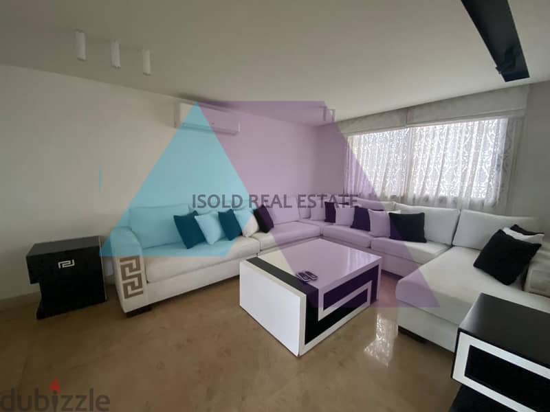 Furnished&Decorated luxurious 427 m2 duplex apart for sale in Louayze 8