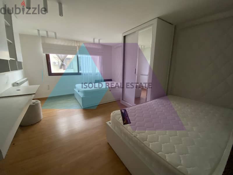 Furnished&Decorated luxurious 427 m2 duplex apart for sale in Louayze 12