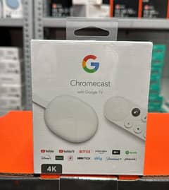 Google chromecast with google tv 4k white last 0