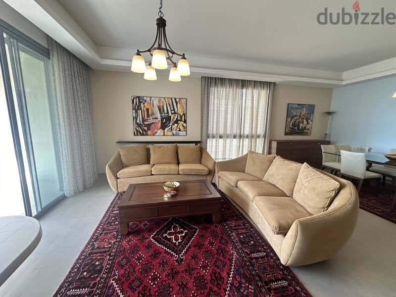Waterfront City Dbayeh/ Apartment for rent/ Superb & furnished 1
