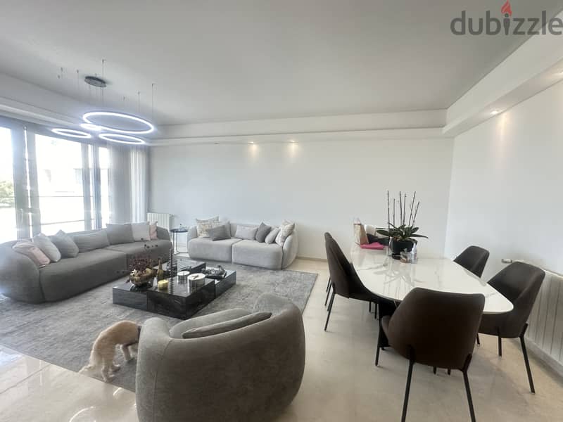 Waterfront City Dbayeh/Apartment for sale/Stunning Terrace Marina view 0