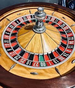 Casino Roulette Wheel - John Huxley London