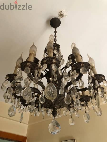 chandelier with crystals 3