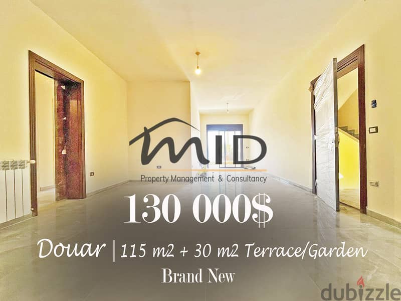 Douar | Brand New 115m² + Terrace | Balcony | Open View | 3 Parking 1