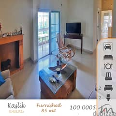 Kaslik | Furnished/Equipped 2 Bedrooms Apart | Underground Parking 0