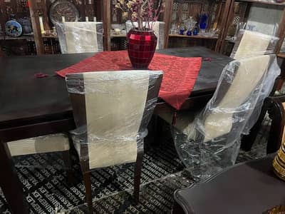 dining table with 6 chairs