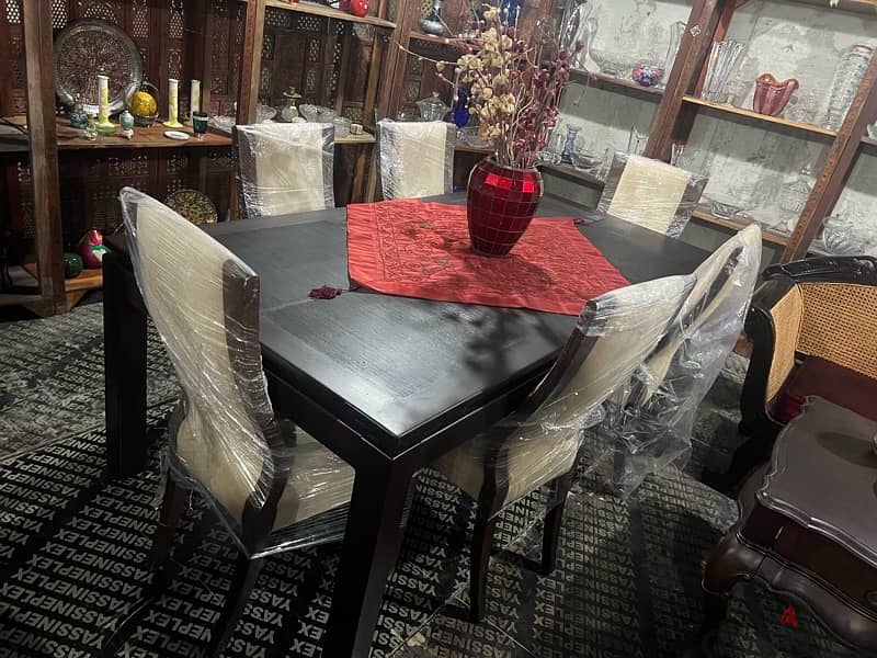 dining table with 6 chairs 2