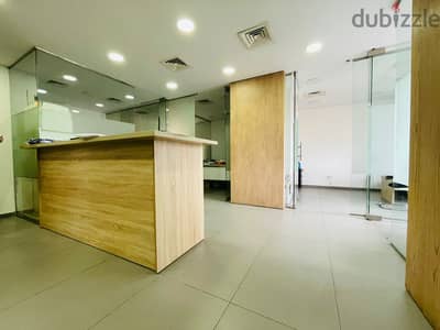 JH24-3486 Furnished office 163 m for rent in Achrafieh