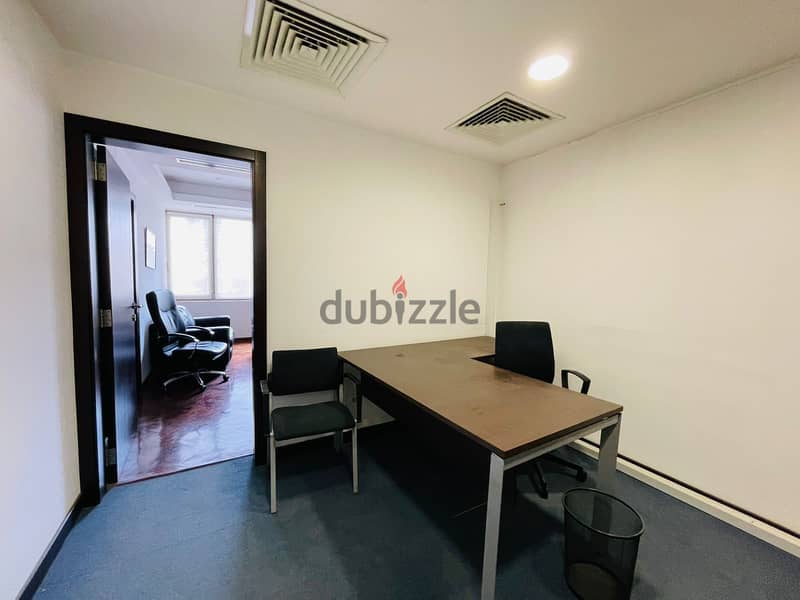 JH24-3488 Furnished office 332m for rent in Achrafieh, $ 5,000 cash 9