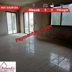 Apartment with terrace in Hboub شقة مع تراس في حبوب 0