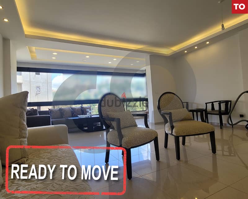 Fully Decorated Apartment for sale in Rabwe/الربوةREF#TO108974 0