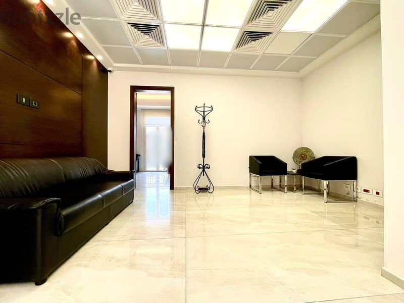 JH24-3490 Furnished office 210 m for sale in Hazmieh , $ 650,000 cash 12