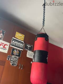 boxing bag with holder 0