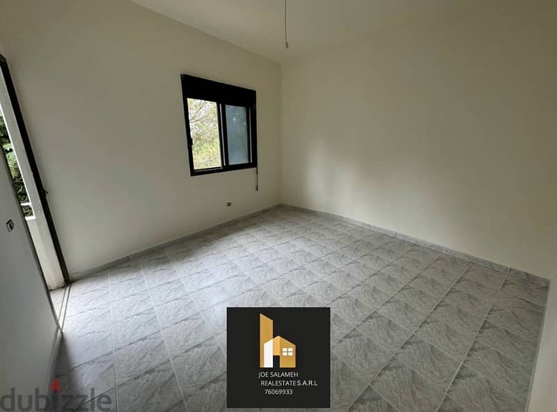 Apartment for sale in ajaltoun mountain view 105,000$/عجلتون 5