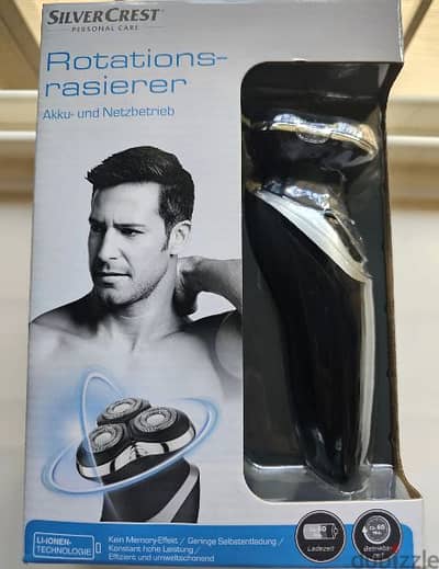 silvercrest shaver 2 in 1 new technology 25$