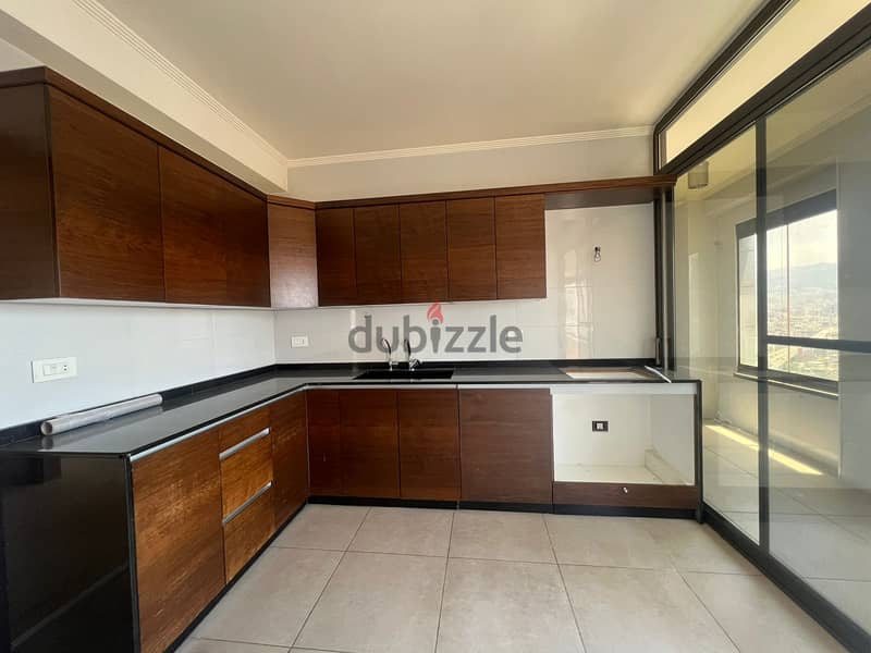 L15373-3-Bedroom Apartment with View for Rent In Achrafieh 2
