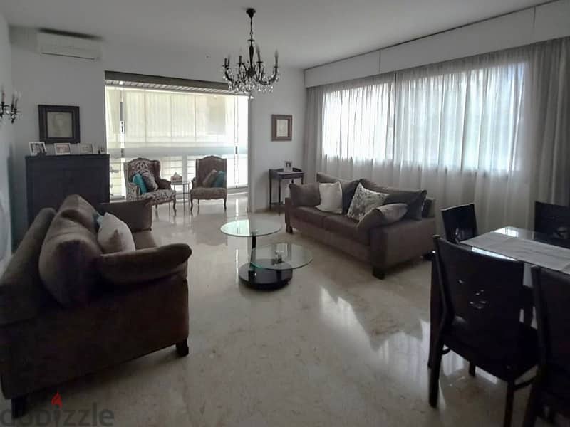 L15372-Furnished 2-Bedroom Apartment for Rent In Achrafieh 0