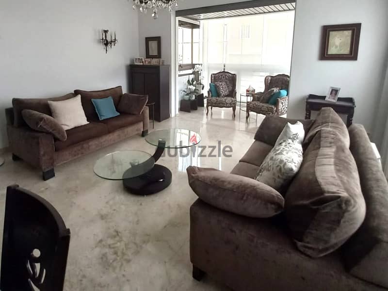 L15372-Furnished 2-Bedroom Apartment for Rent In Achrafieh 1