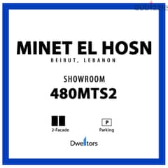 Showroom for rent in MINET EL HOSN - 480 MT2 - 2 Facade 0