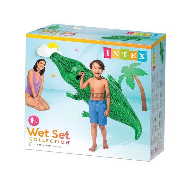 Intex Inflatable Crocodile 168 x 86 cm 1