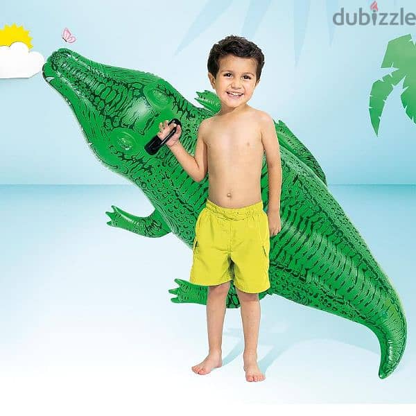 Intex Inflatable Crocodile 168 x 86 cm 2