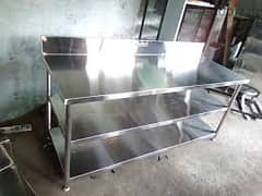 3 stainless steel tables for sale