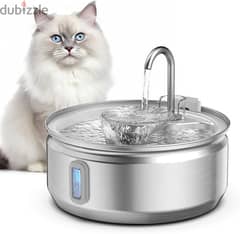 Drinking Fountain for Cat, 3.2 L Cat Fountain with Tap and Water