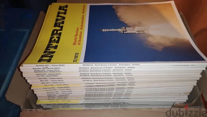 Vintage Aviation *airplane* Magazine Collection (1965-1982) 1