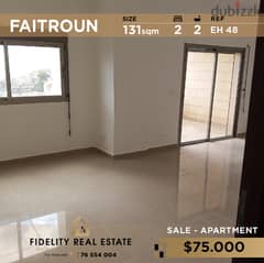 Apartment for sale in Faitroun EH48 شقة للبيع في فيترون 0