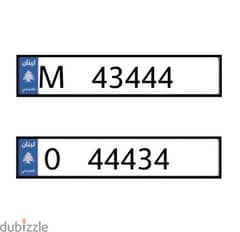 M   43444   &   0   44434