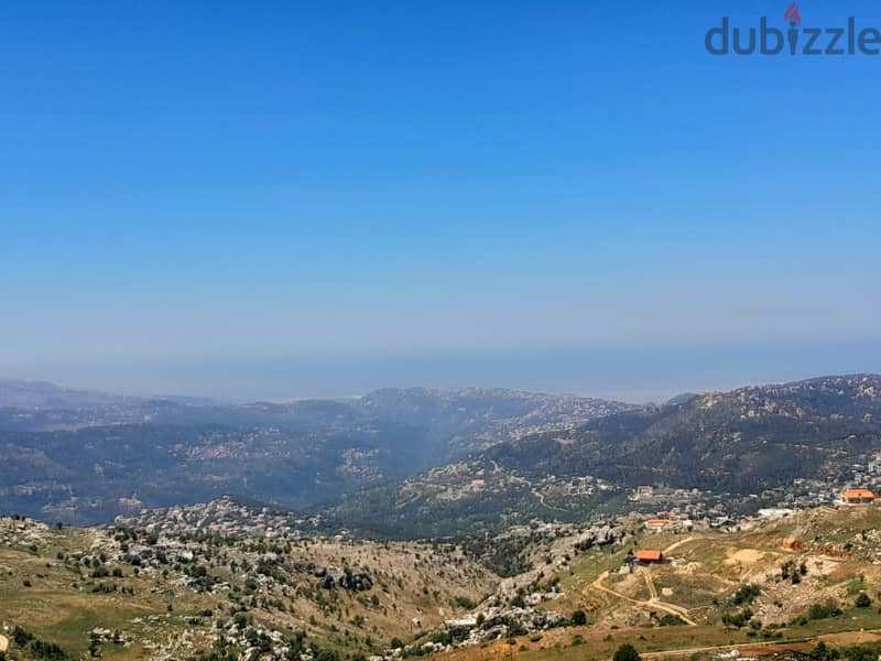 1540 SQM  Land in Zaarour, Metn with Sea and Mountain View 0