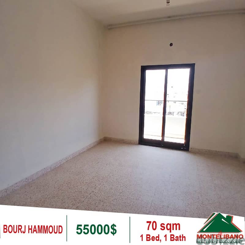 55000$!! Apartment for sale located in Bourj Hammoud 1