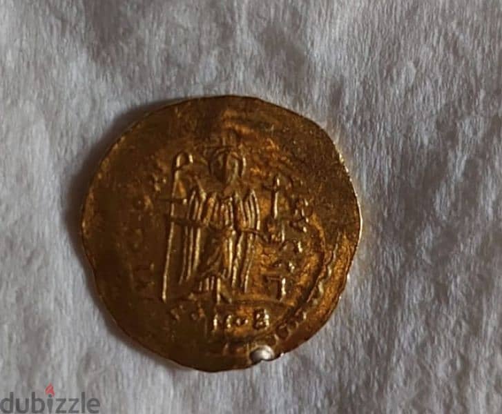 Byzantine Gold Coin for Justinan I The Great year 527 AD weight 4 1