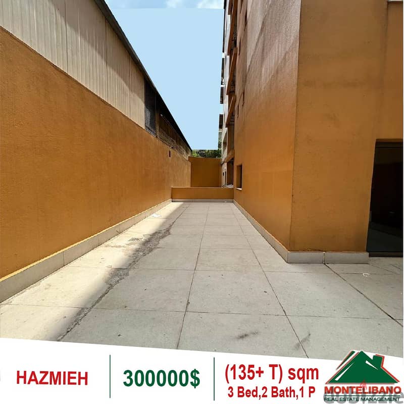300000$!! Apartment for sale located in Hazmieh 1