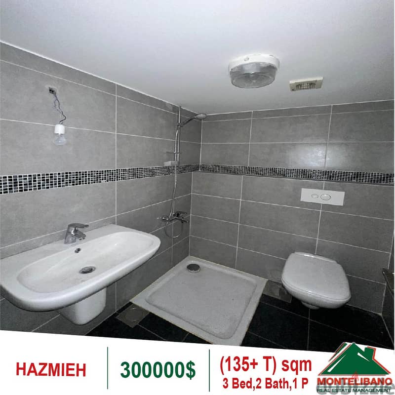 300000$!! Apartment for sale located in Hazmieh 5