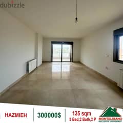 300000$!! Apartment for sale located in Hazmieh 0
