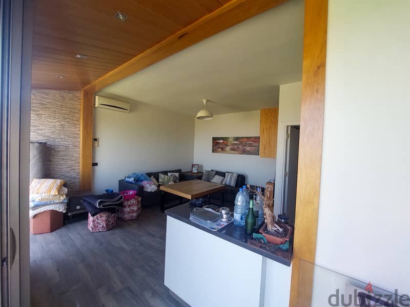 60 SQM Furnished Apartment in Mar Roukoz with VIEW + 140 SQM Terrace 2
