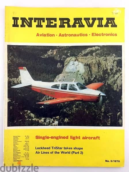 Interavia Vintage aviation (planes) magazines collection 4