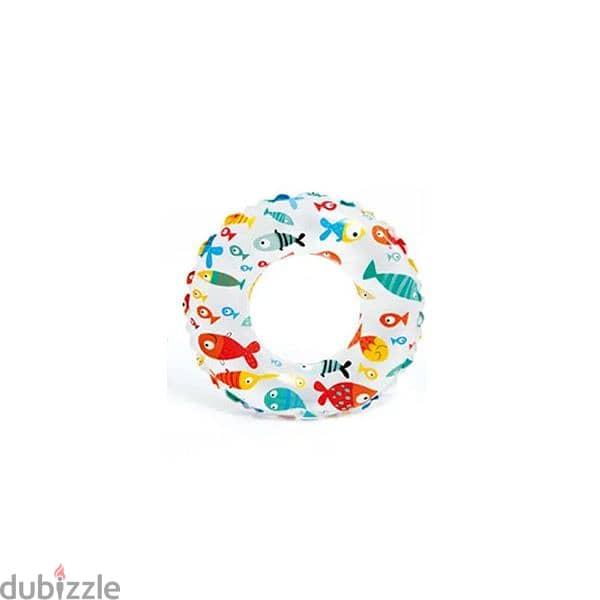 Intex Lively Print Swim Ring 61 cm 3