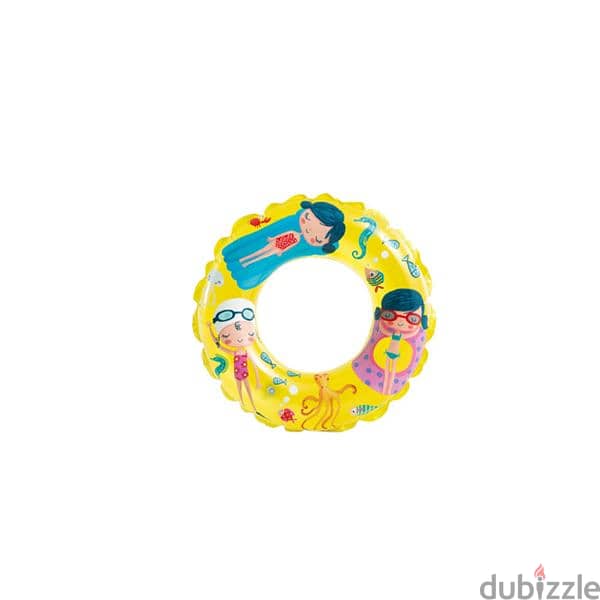 Intex Transparent Inflatable Swim Rings 61 cm 3