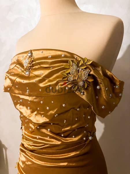 Gold Evening Dress 2