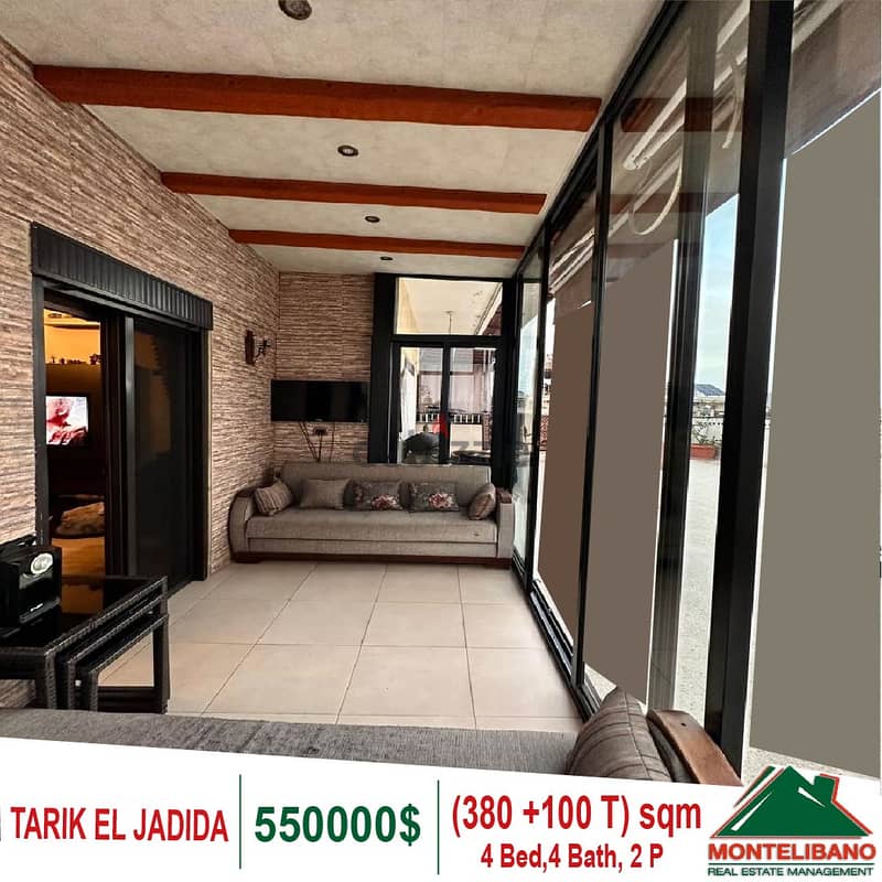 550000$!! Apartment for sale located in Tarik El Jadida 2