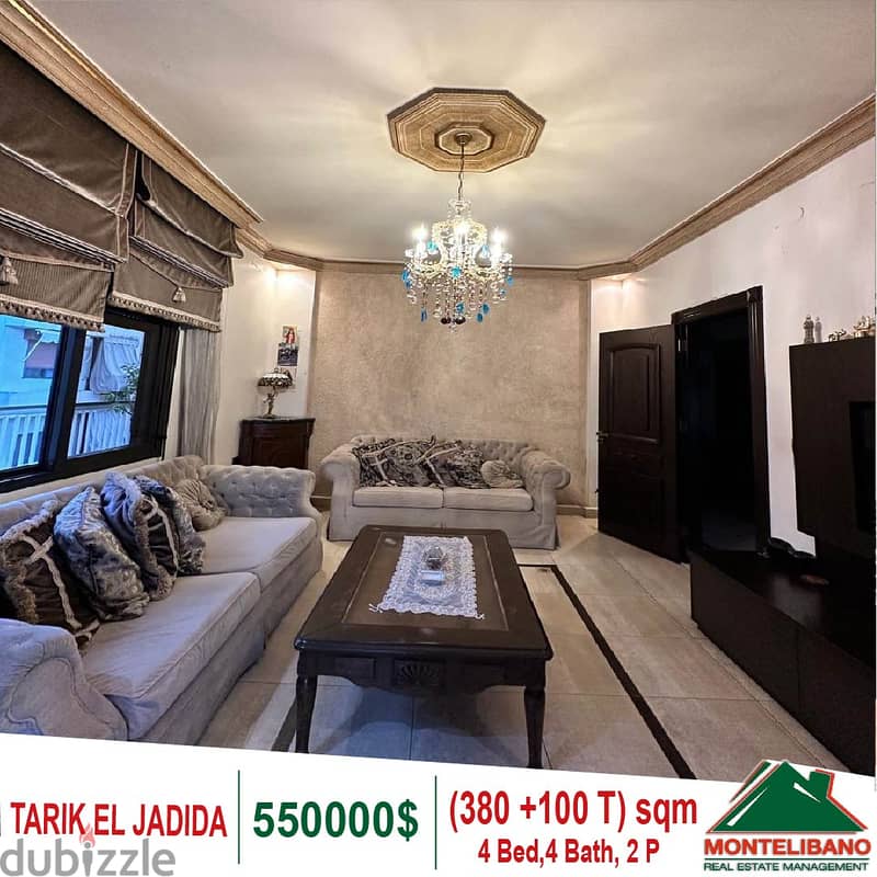 550000$!! Apartment for sale located in Tarik El Jadida 4